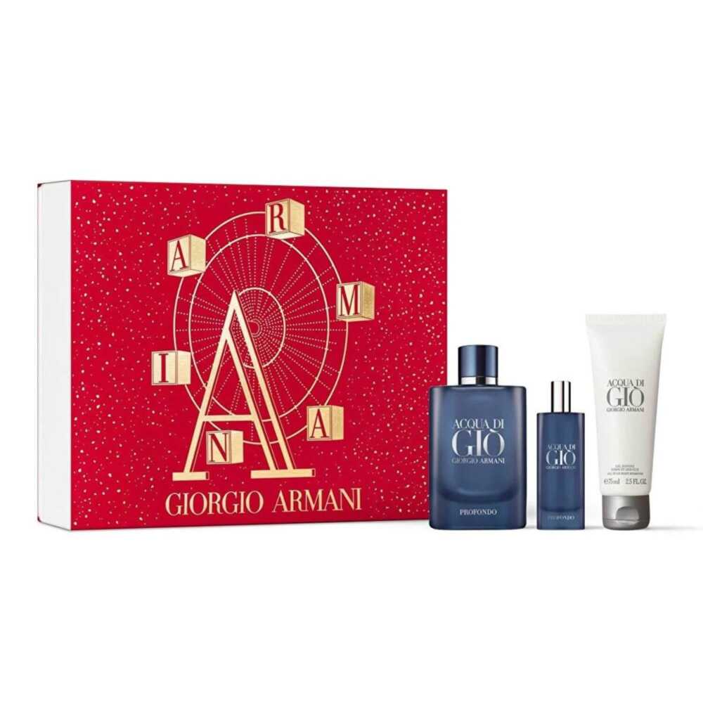 Giorgio Armani Acqua Di Gio Profondo Edp Men set